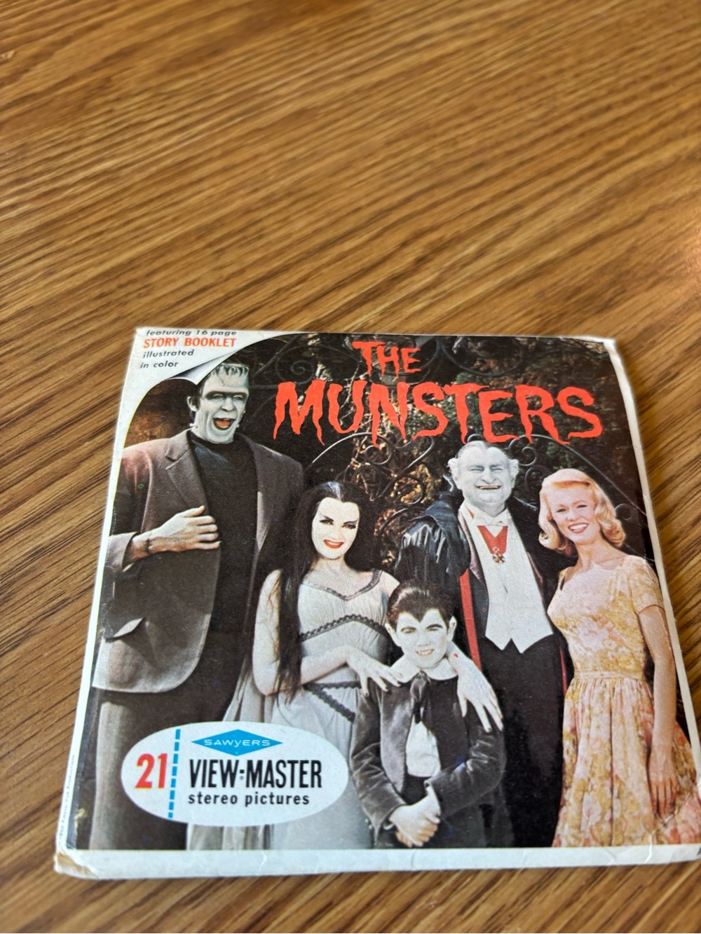 Vintage 1966 Sawyer’s View-Master 3-Reel Packet “The Munsters”